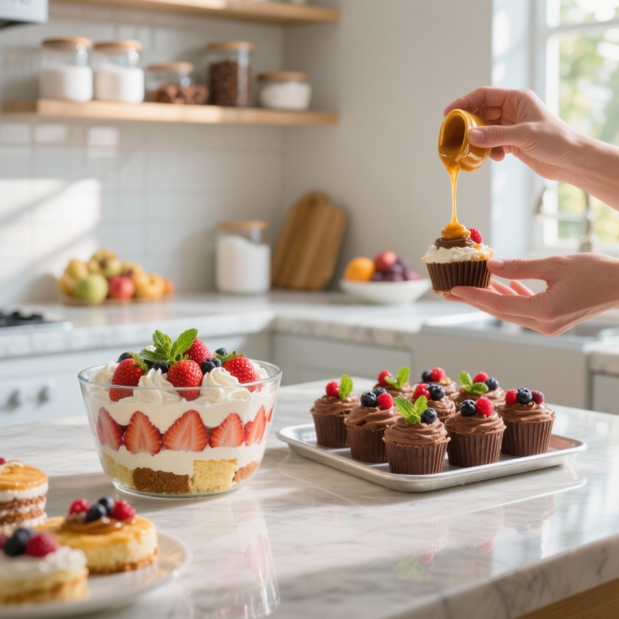 Misture Mágica: Crie Sobremesas Irresistíveis Sem Complicação