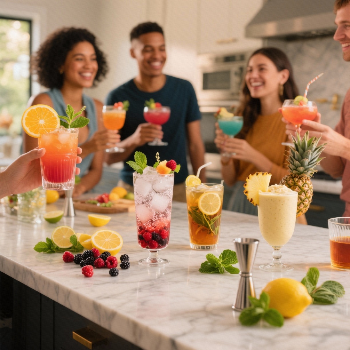 Bebidas Irresistíveis: Misturas Criativas Para Todos os Momentos