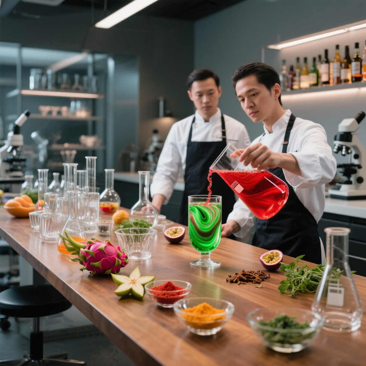 Laboratório de Sabores Líquidos: Experimente Combinações Inusitadas