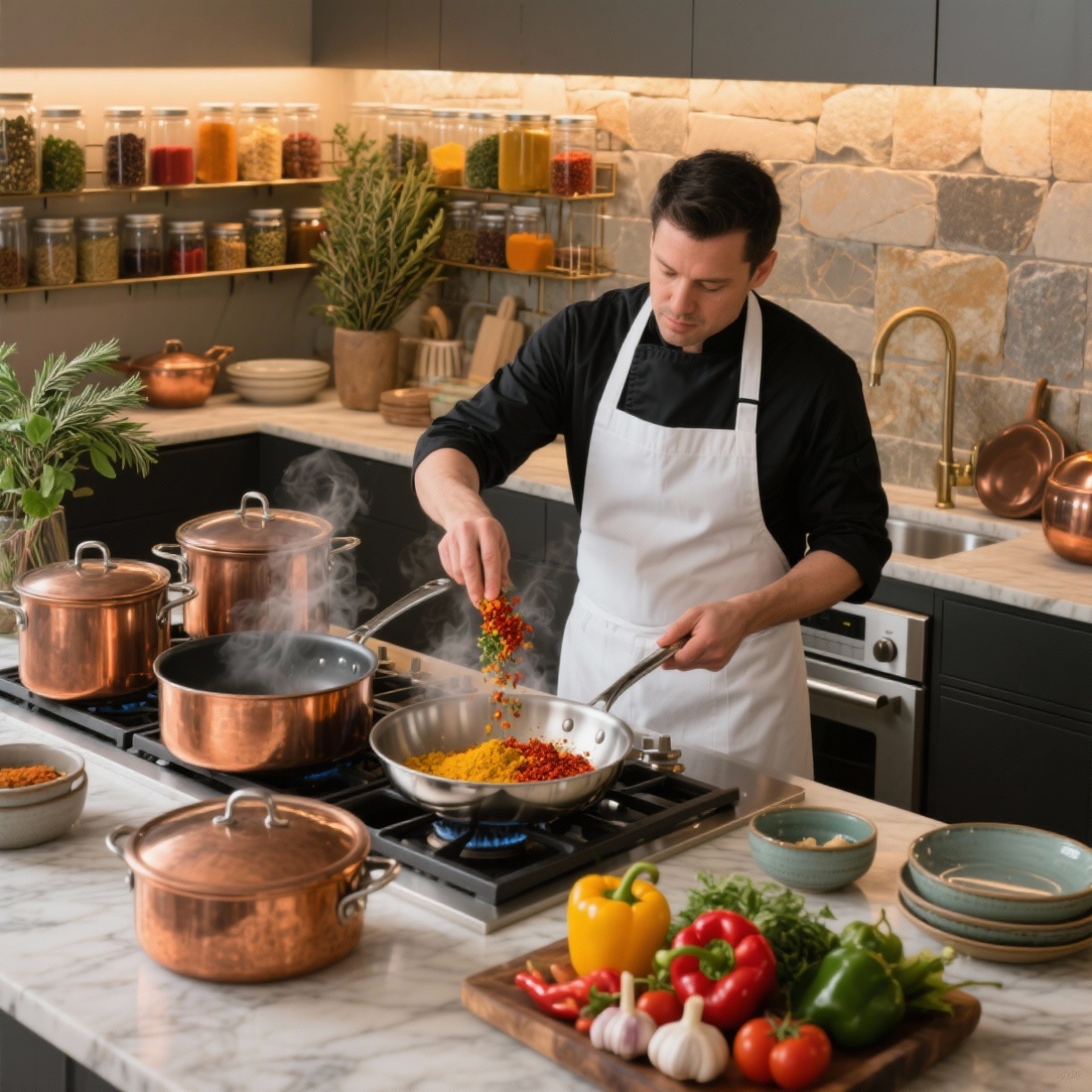 Panelas, Temperos e Técnicas: Elevando Suas Receitas ao Próximo Nível