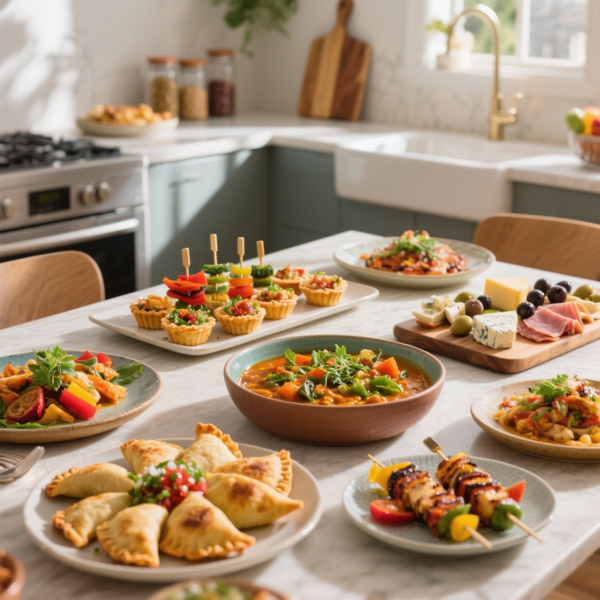 Sabores do Cotidiano: Pratos Salgados Criativos Para Todas as Ocasiões