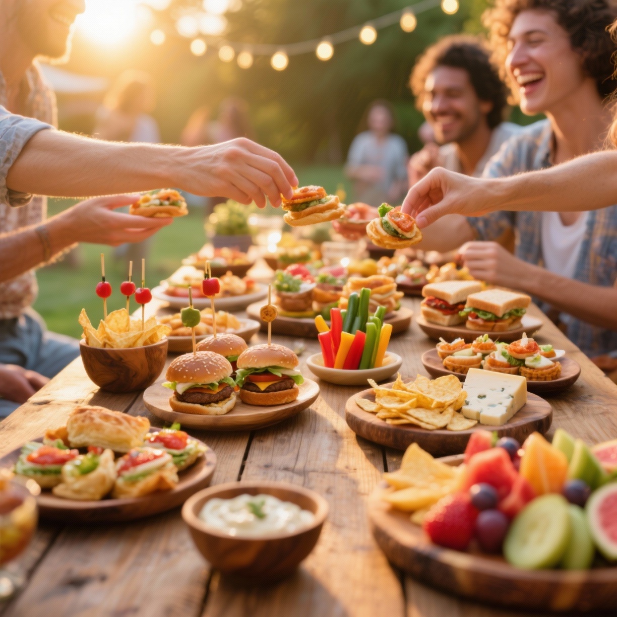Festival de Sabores Rápidos: Lanches e Petiscos Para Brilhar em Qualquer Encontro