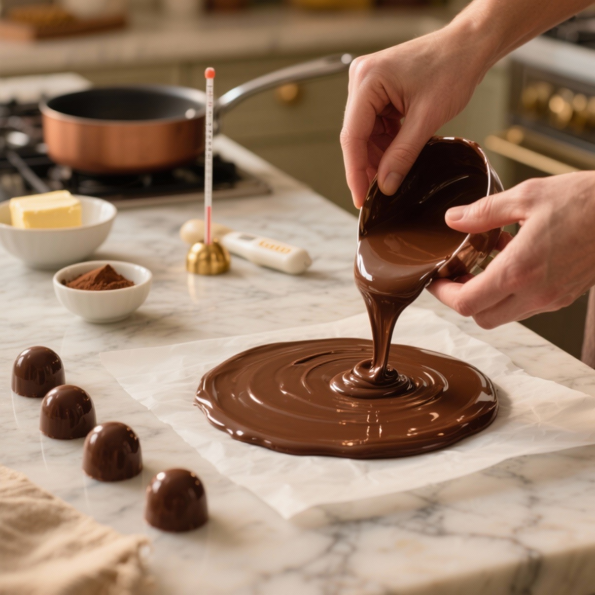 Chocolate em Ponto de Bala: Truques para Doces Incríveis em Casa