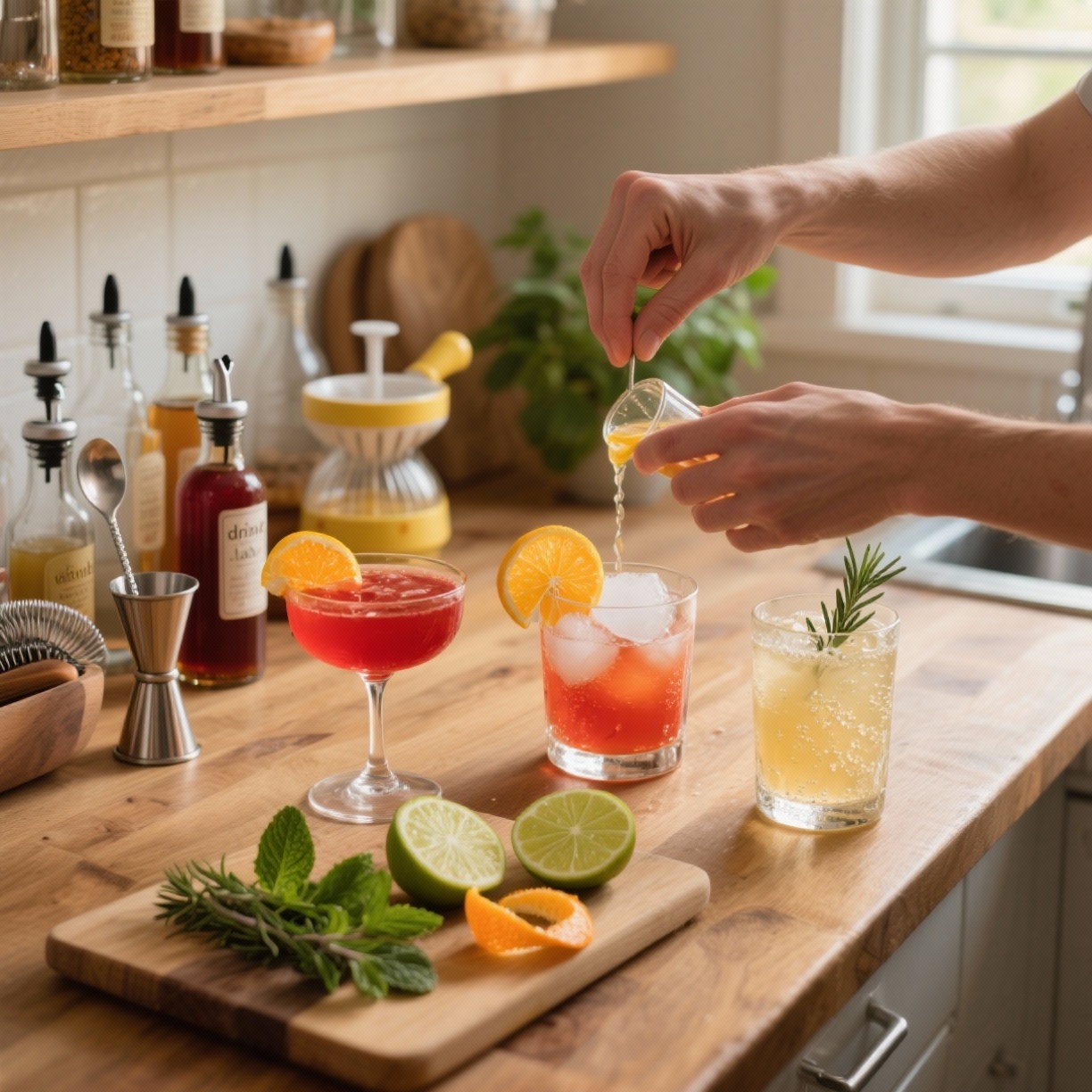 Alquimia das Bebidas: Como Criar Drinks Autorais na Sua Cozinha